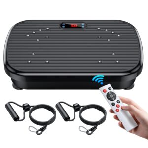 pureroyi vibration plate exercise machine, vibration plate for lymphatic drainage 330 lbs